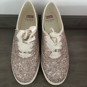 Kate Spade X Keds Glitter Shoes